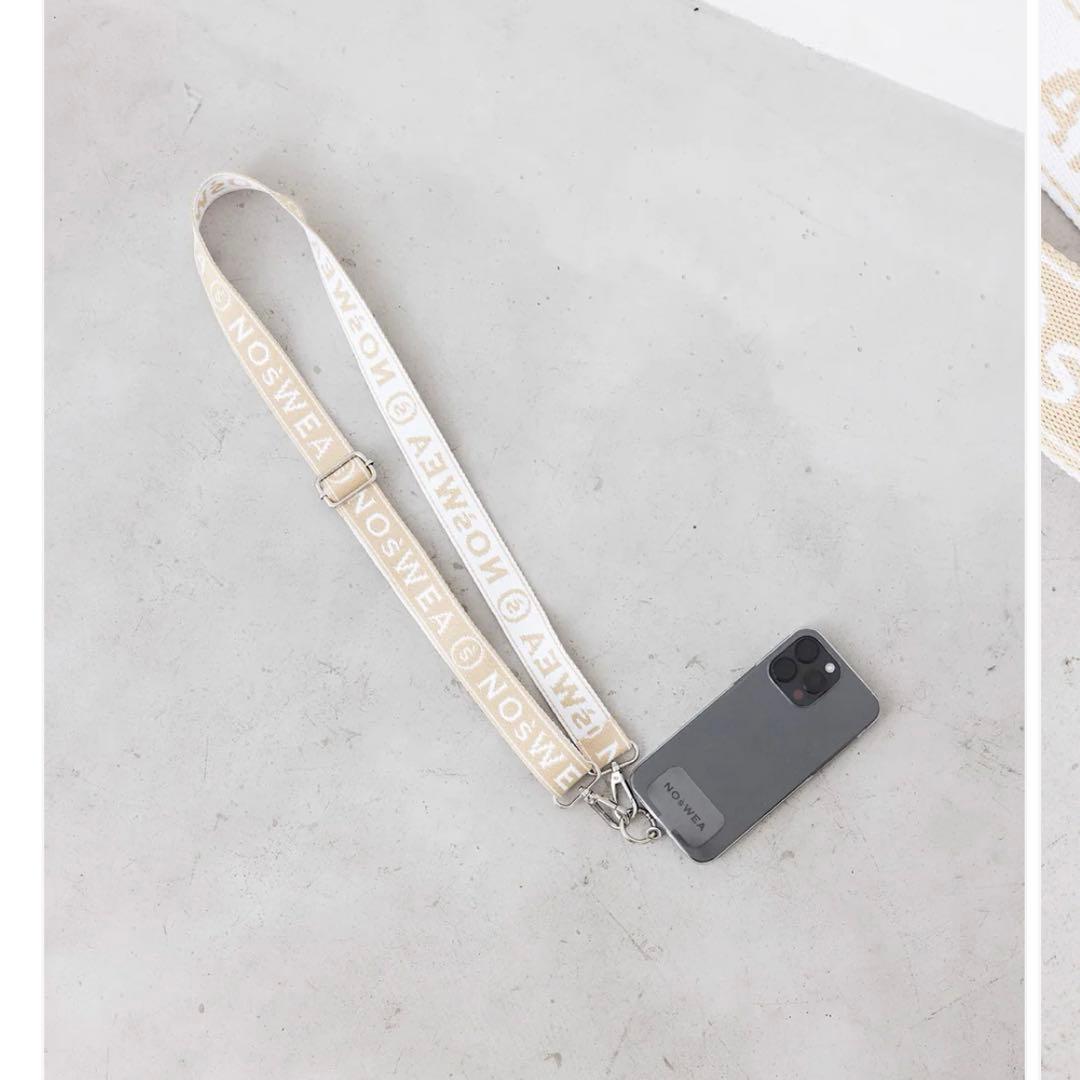 d.o.t_shoulder NOsWEA ショルダーベルト ベージュ