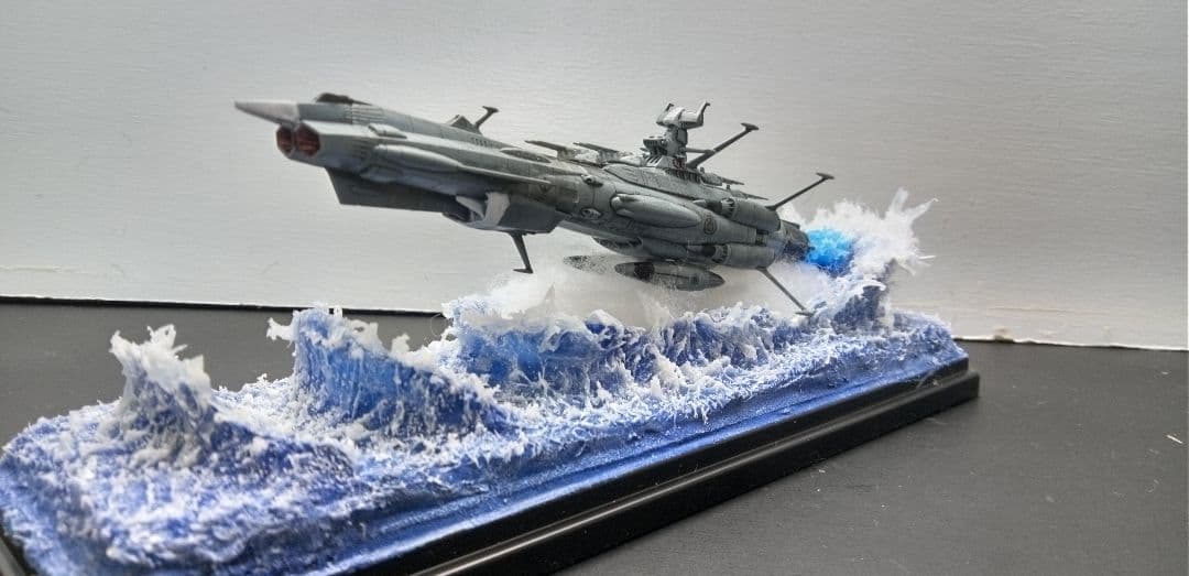 ブシドーバンダイ.メカコレ宇宙戦艦ヤマト2202ジオラマ完成品 2セット