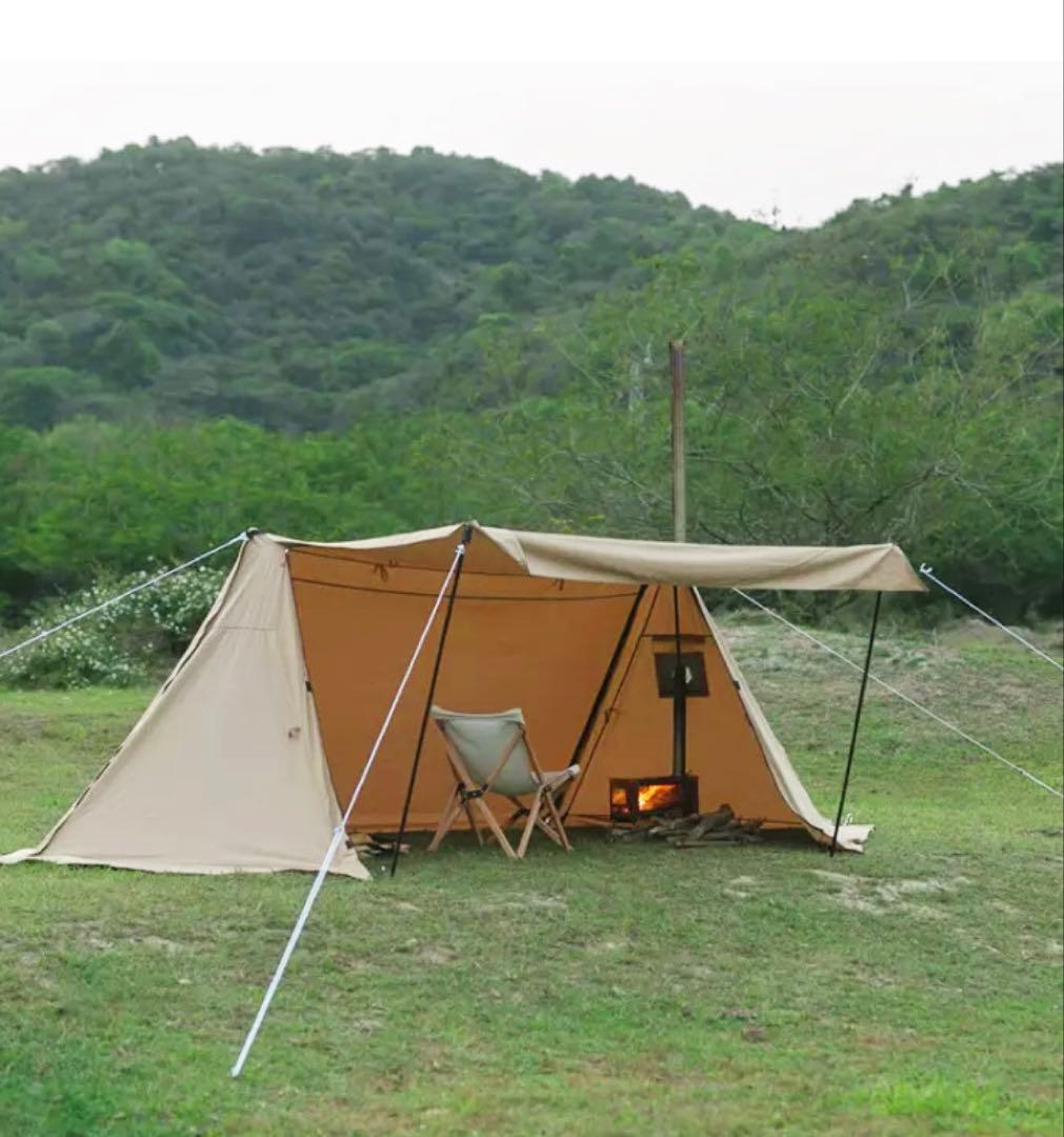 POMOLY FORT TC パップテント | 1-2人用 （煙突穴付き）軍幕