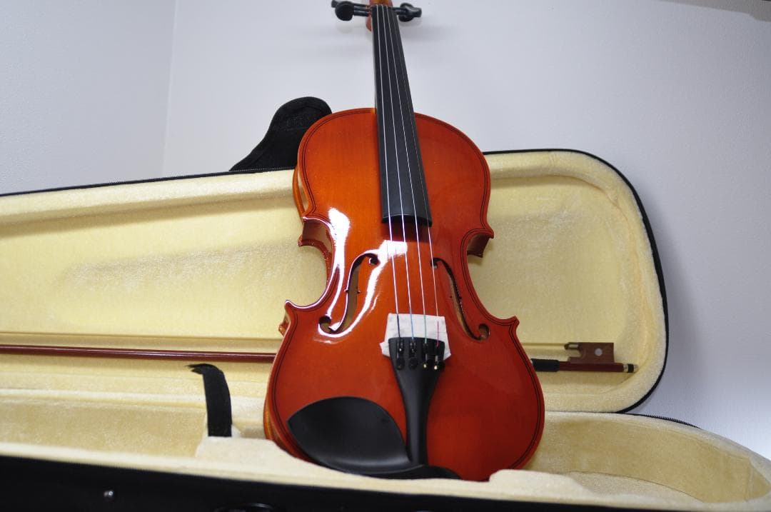 ♪【美品】バイオリン■プレミアム4／4■フルセット■初心者・学生向け■1091♪