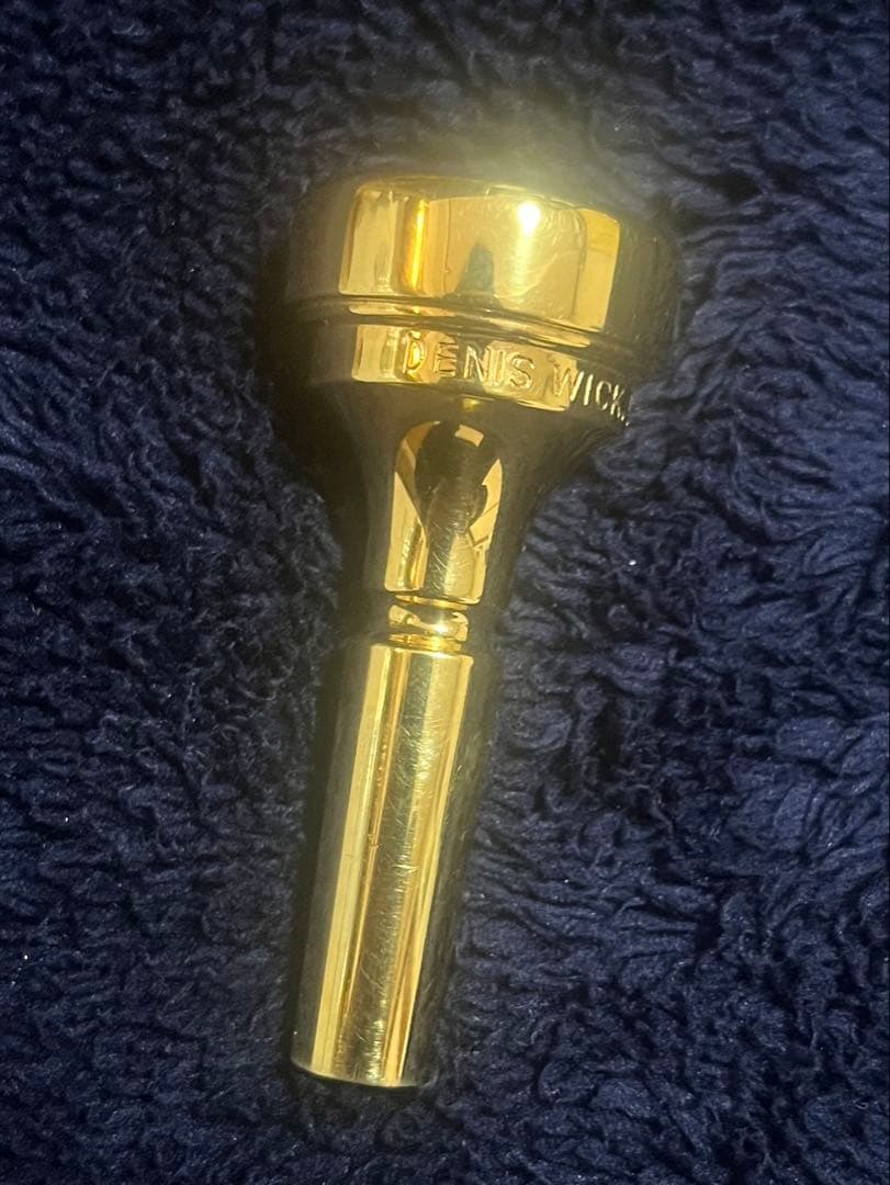 Denis Wick 4FL フリューゲルホルン　マウスピース　金メッキ