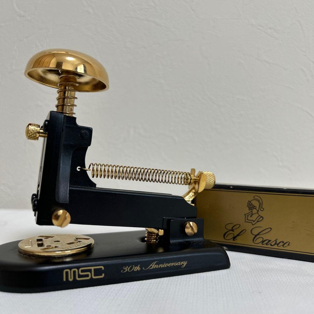 【30周年記念】El Casco 卓上ホッチキス MSC 高級文房具