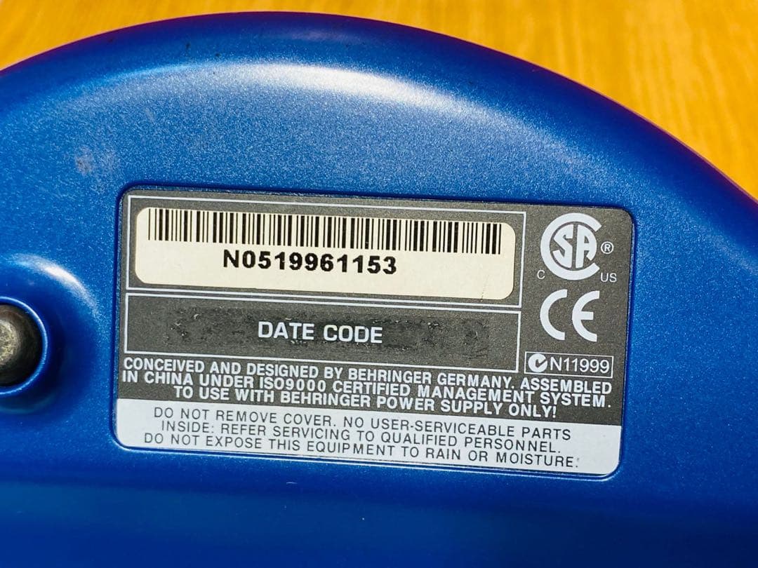 BEHRINGER VAMP 2 ギターエフェクター