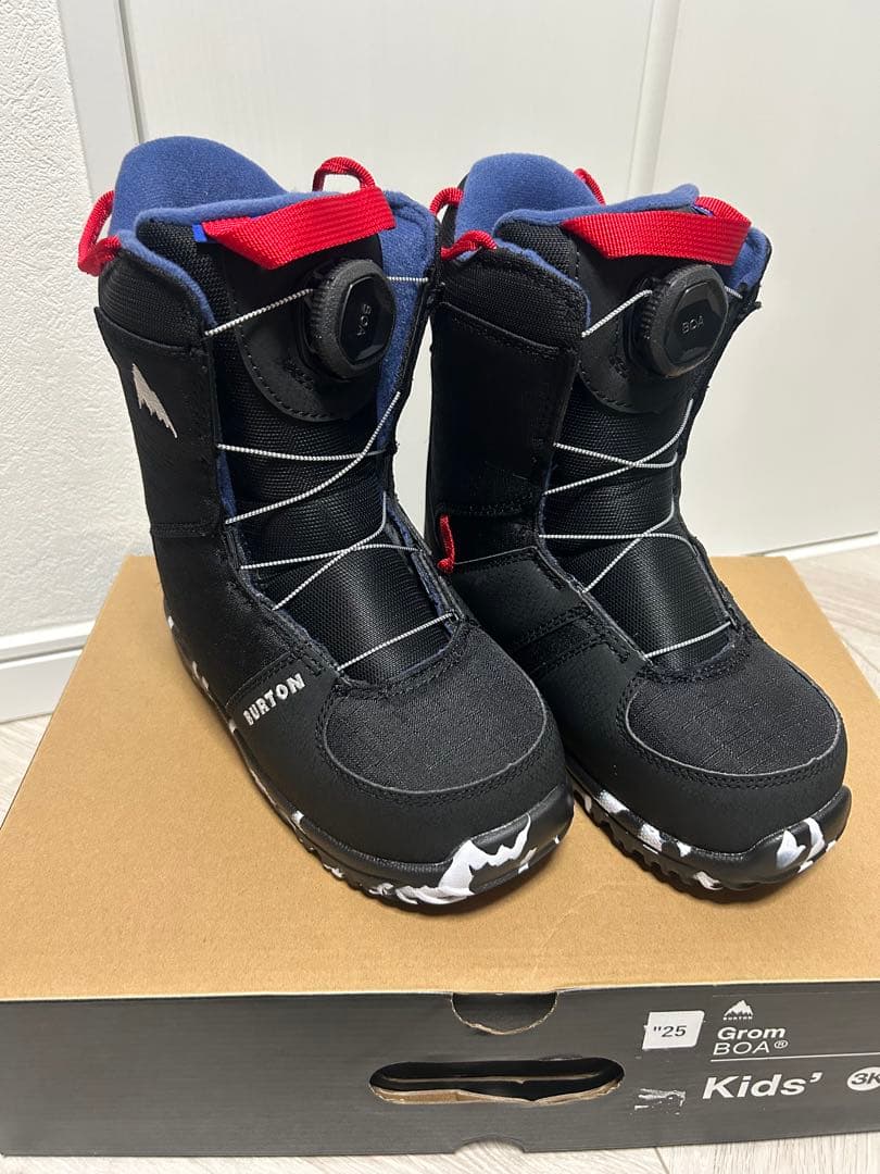 Burton Grom BOA 子ども用スノーボードブーツ 21cm