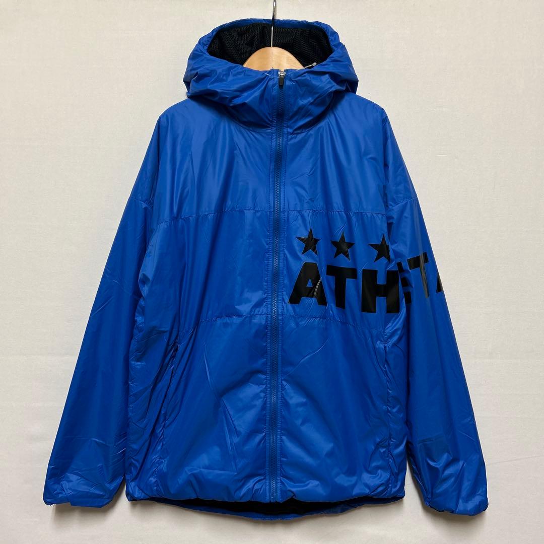 160cm アスレタ ジュニア 裏地付ウインドジャケット ブルー