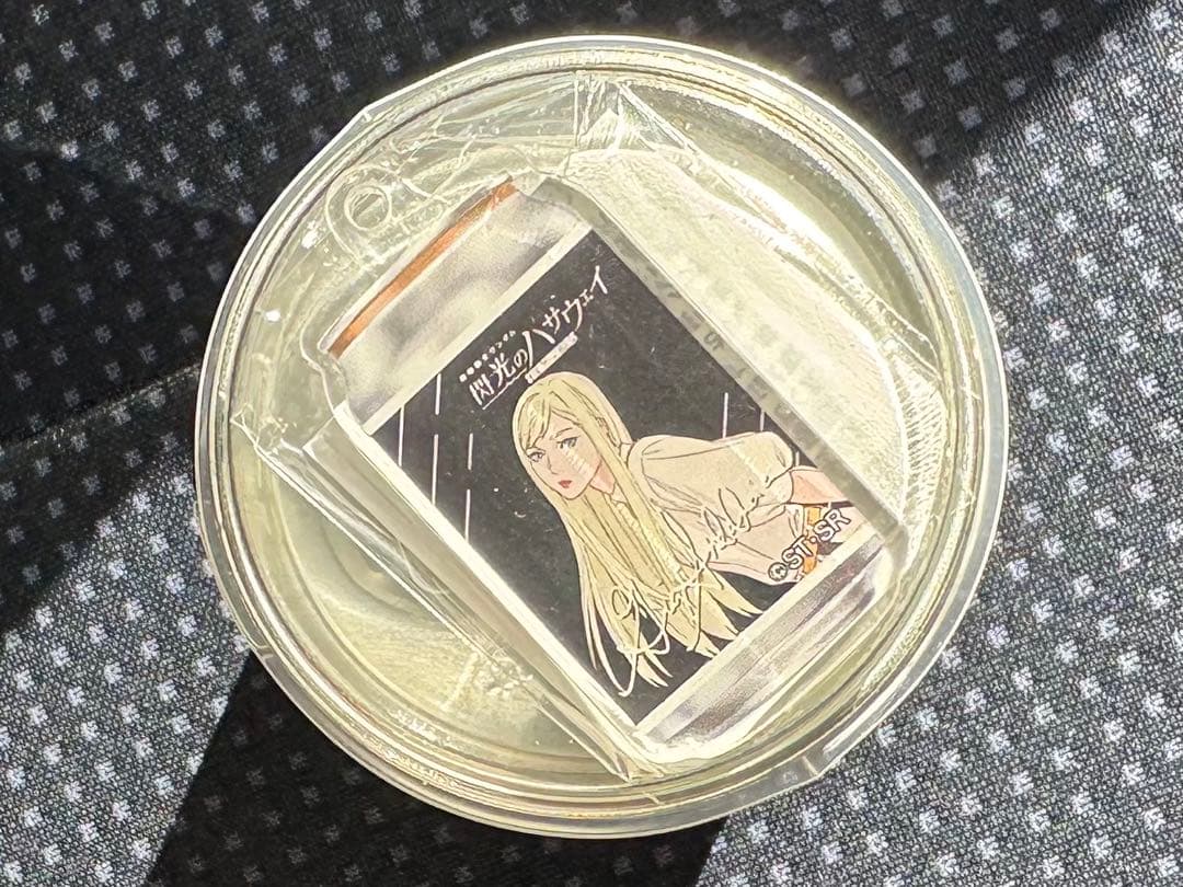 ガンダム ラベル缶 アクリルキーホルダー