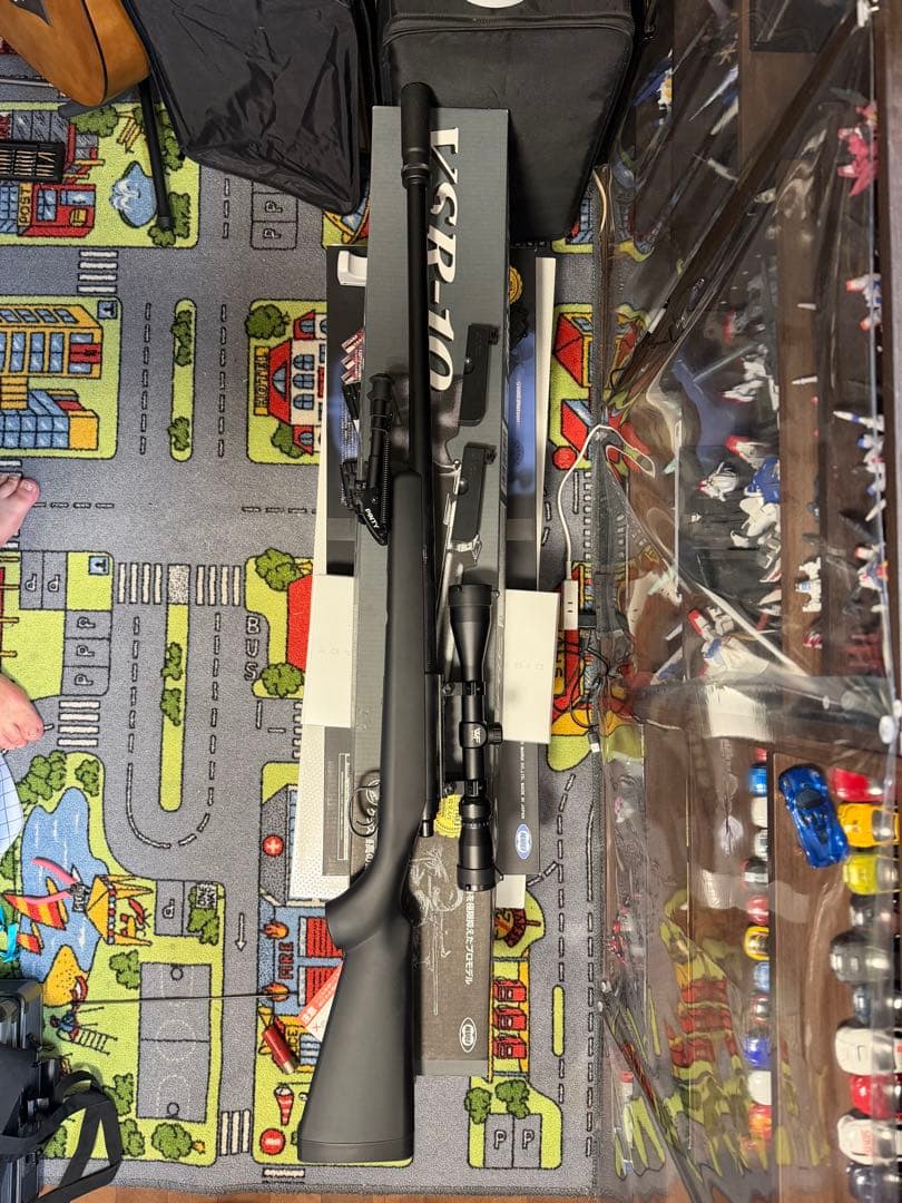 VSR10 スコープ、スコープマウント、サイトマウント付き、アイアンサイト無し