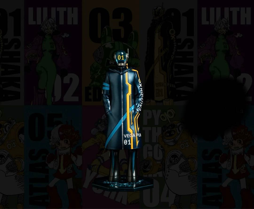 ワンピース 7人セット Dr.ベガパンク フィギュア ガレージキット