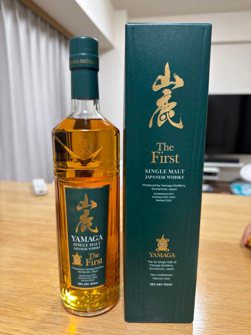 山鹿 YAMAGA The First シングルモルトウイスキー 700ml