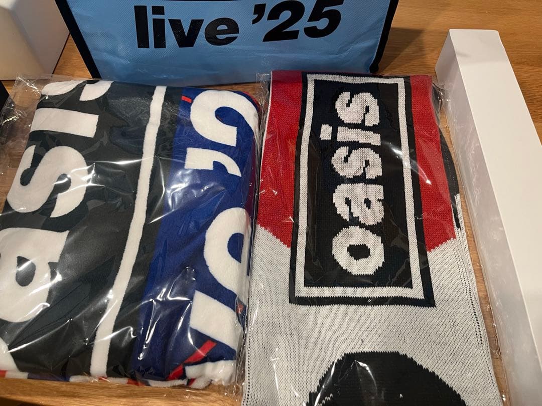 oasis タオル・マフラー・トートバッグ・ポスターセット