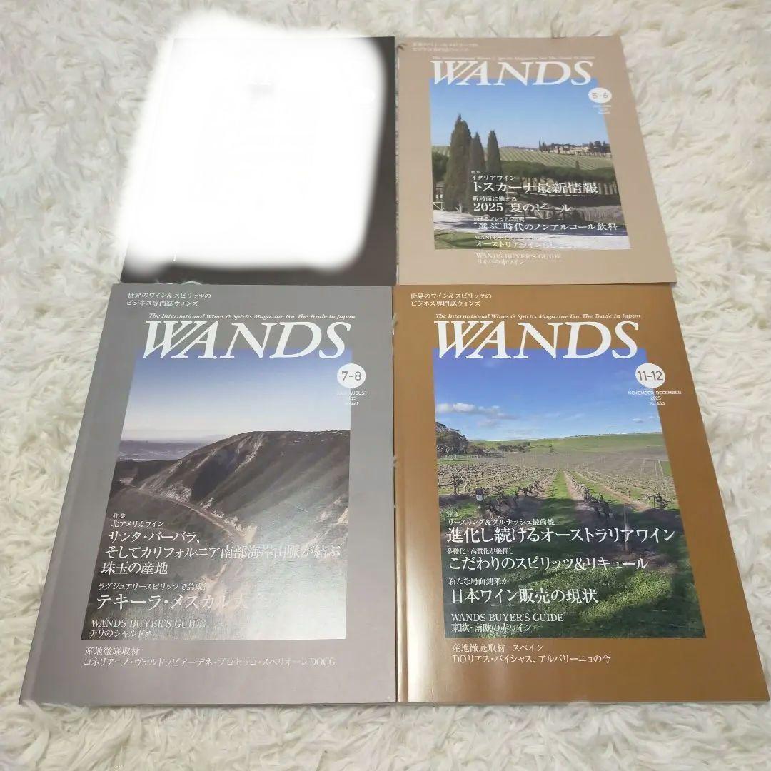 【新品未読誌】WANDS 特別号を含む 4冊セット