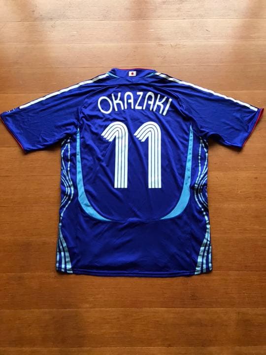 正規品adidas日本代表「11」岡崎慎司 半袖 Oオーセンティックユニフォーム