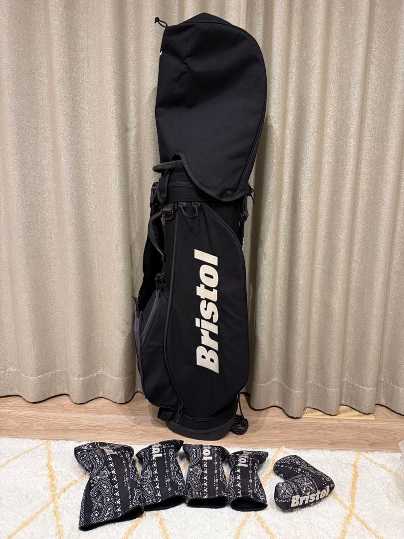F.C.Real Bristol キャディバッグ　ヘッドカバー付き