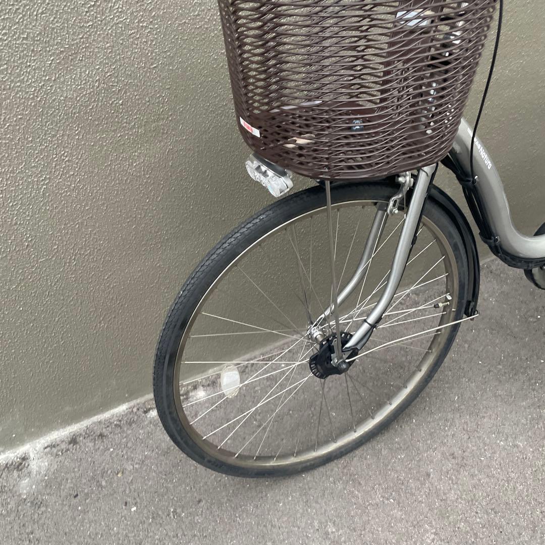 ヤマハ電動アシスト自転車8.9Ahシルバー