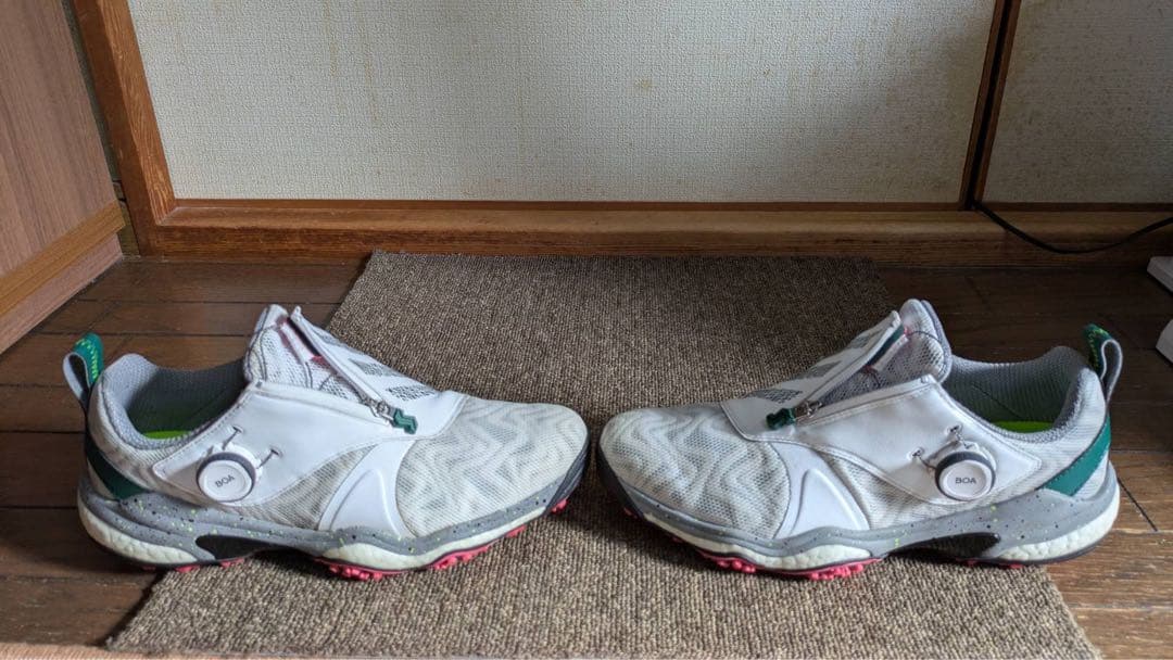 adidas コードカオス　BOAグレーピンク