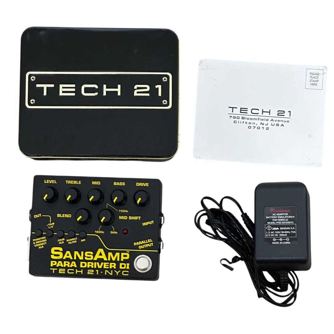 美品✨ TECH21 SANSAMP PARA D DI サンズアンプ