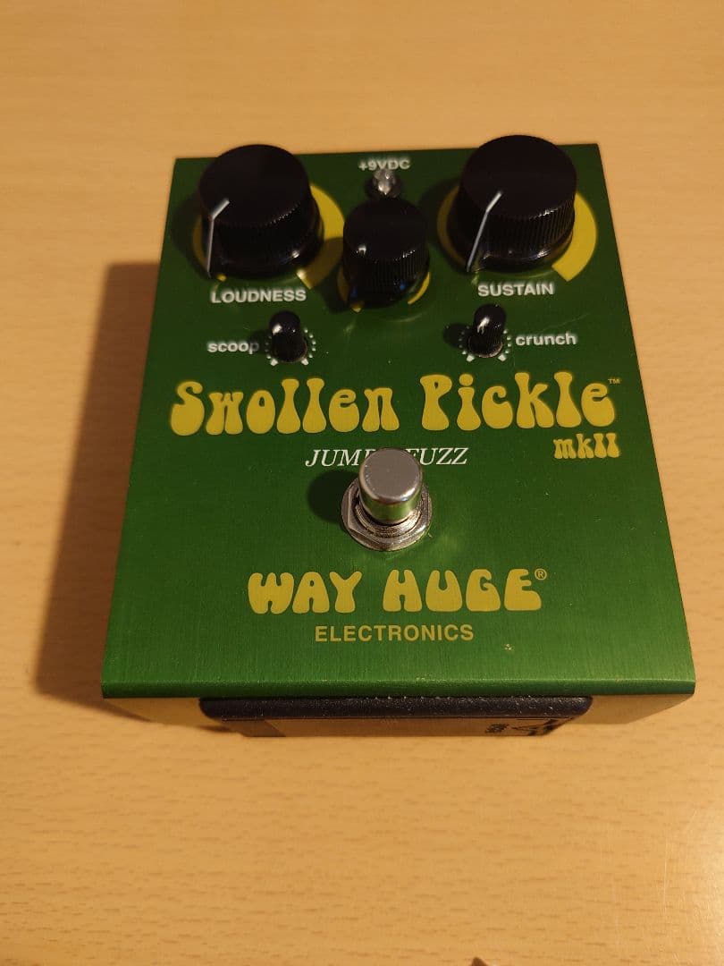 Way Huge Swollen Pickle mkII ファズペダル