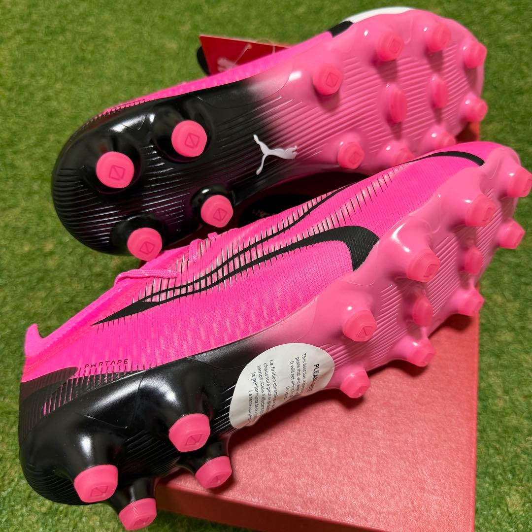 プーマ ウルトラ アルティメット HG/AG 24.5cm ピンク 新品未使用