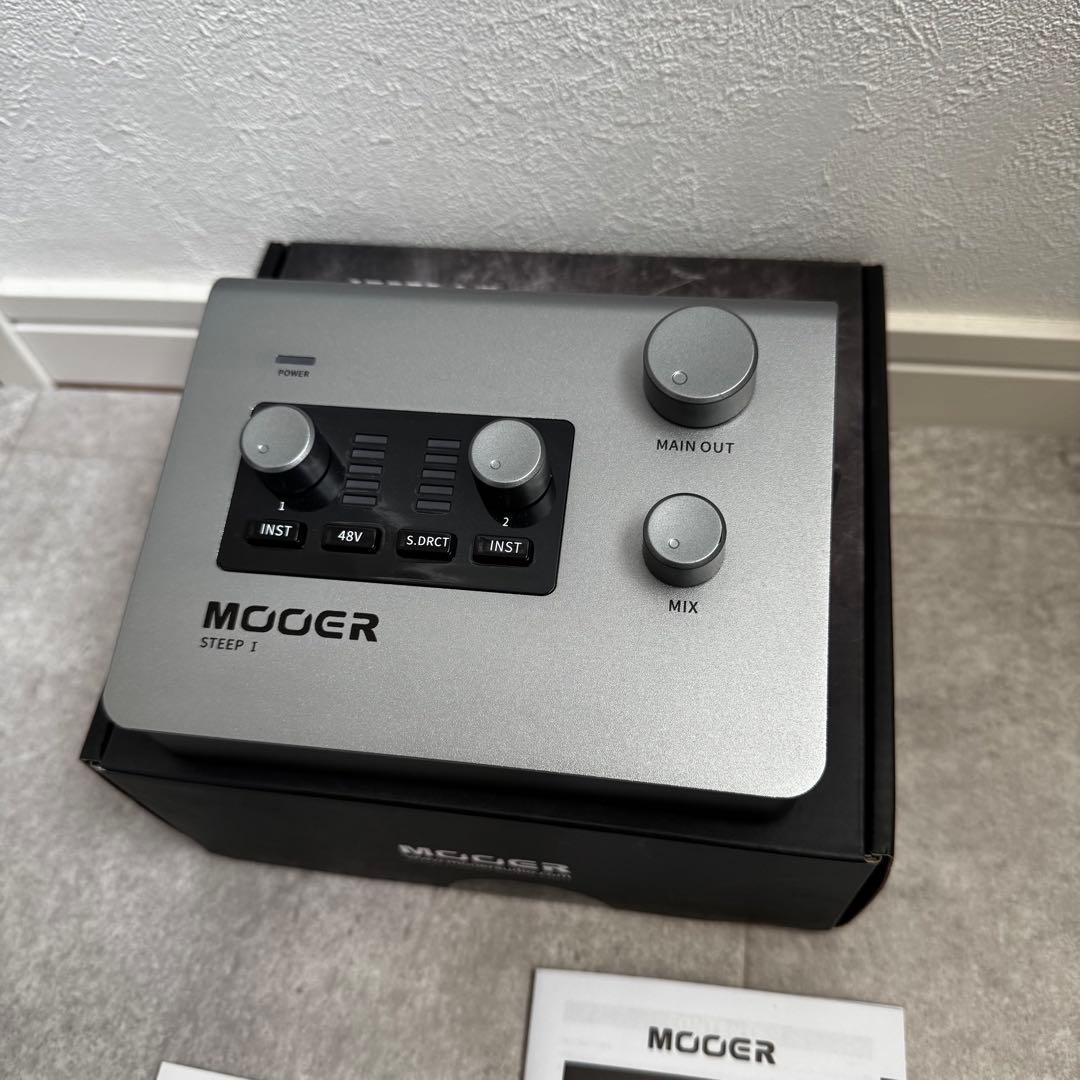 [値下げ！]MOOER STEEP 1 オーディオインターフェース