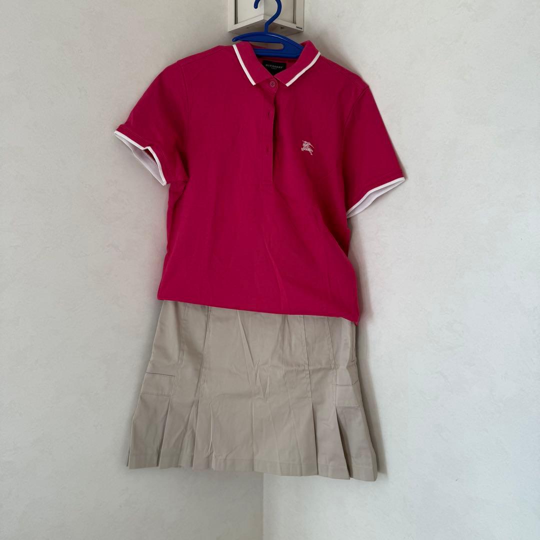 burberry レディースゴルフウェアセット