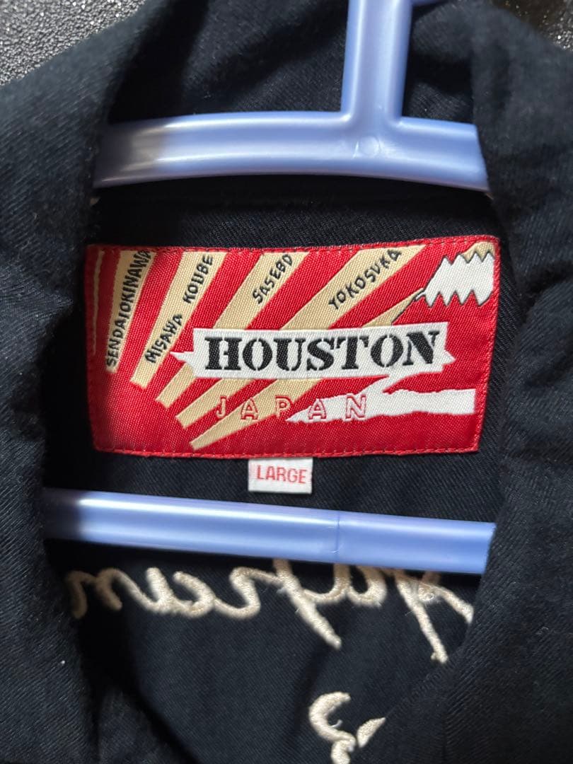 HOUSTONスカシャツ　スーベニア　別珍