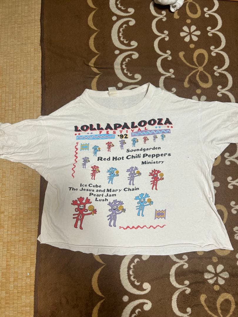 92s LOLLAPALOOZA Tシャツ 90s ロラパルーザ レッチリ