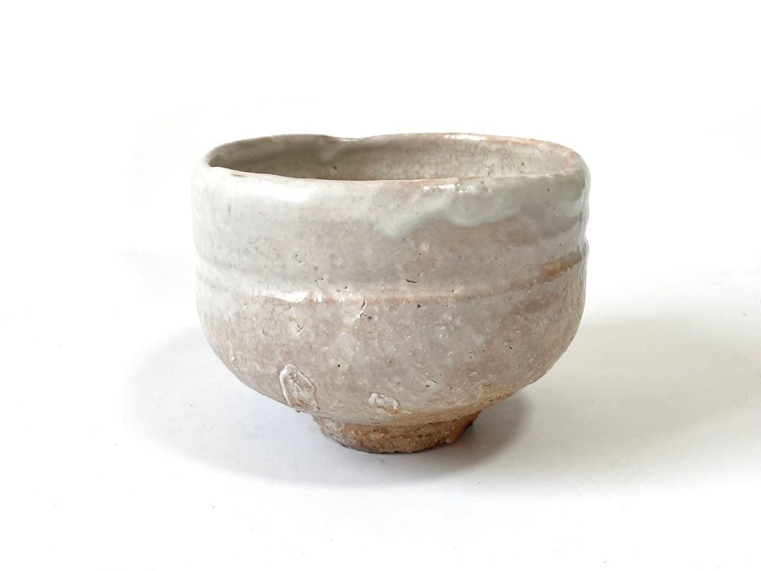 陶芸家　人間国宝　十代　三輪休雪　萩　茶碗　萩焼茶碗　抹茶碗　三輪休和