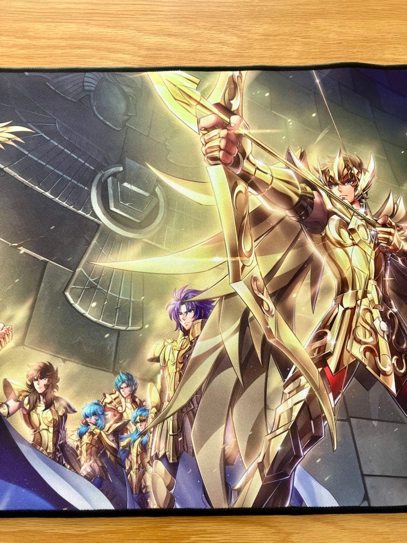 【未使用】 聖闘士星矢 ライジングコスモ　抽選品デスクマット