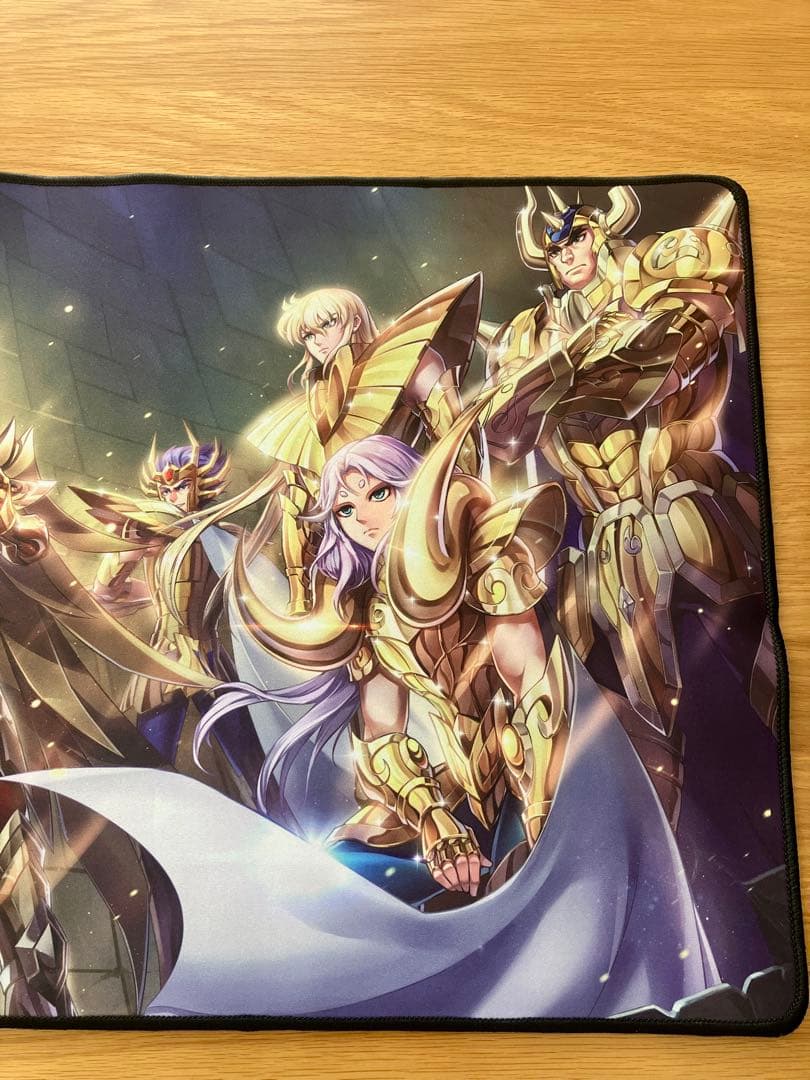 【未使用】 聖闘士星矢 ライジングコスモ　抽選品デスクマット