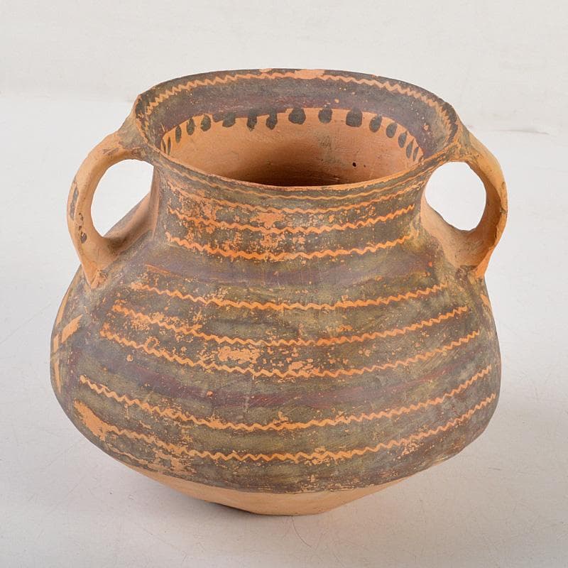 タイ古陶磁　バンチェン土器　アンダーソン土器　双耳壷　C　6576