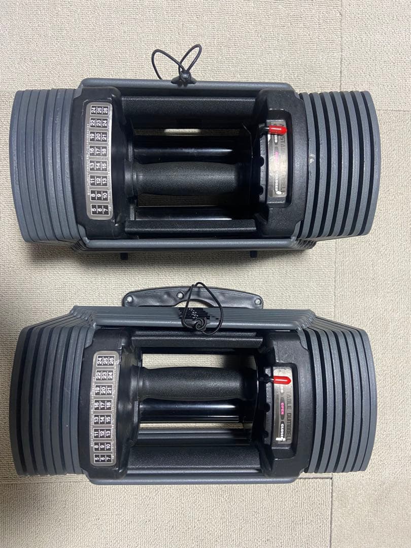 TOP FILM 可変式ブロックダンベル 最大26kg ②