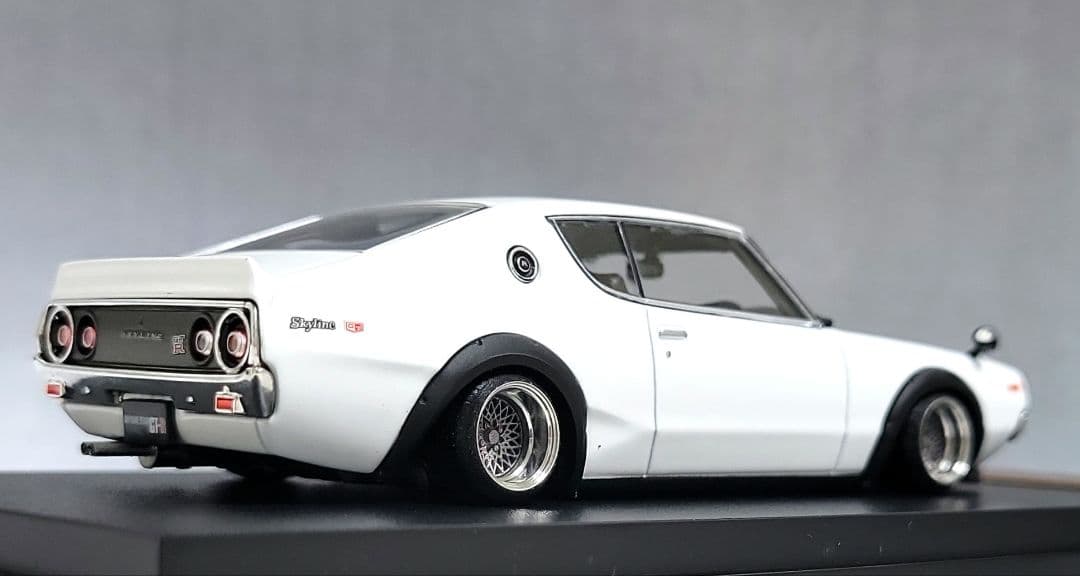 1/43　スカイライン改　ケンメリ2Dr　SSRメッシュ　アルミ製　深リム