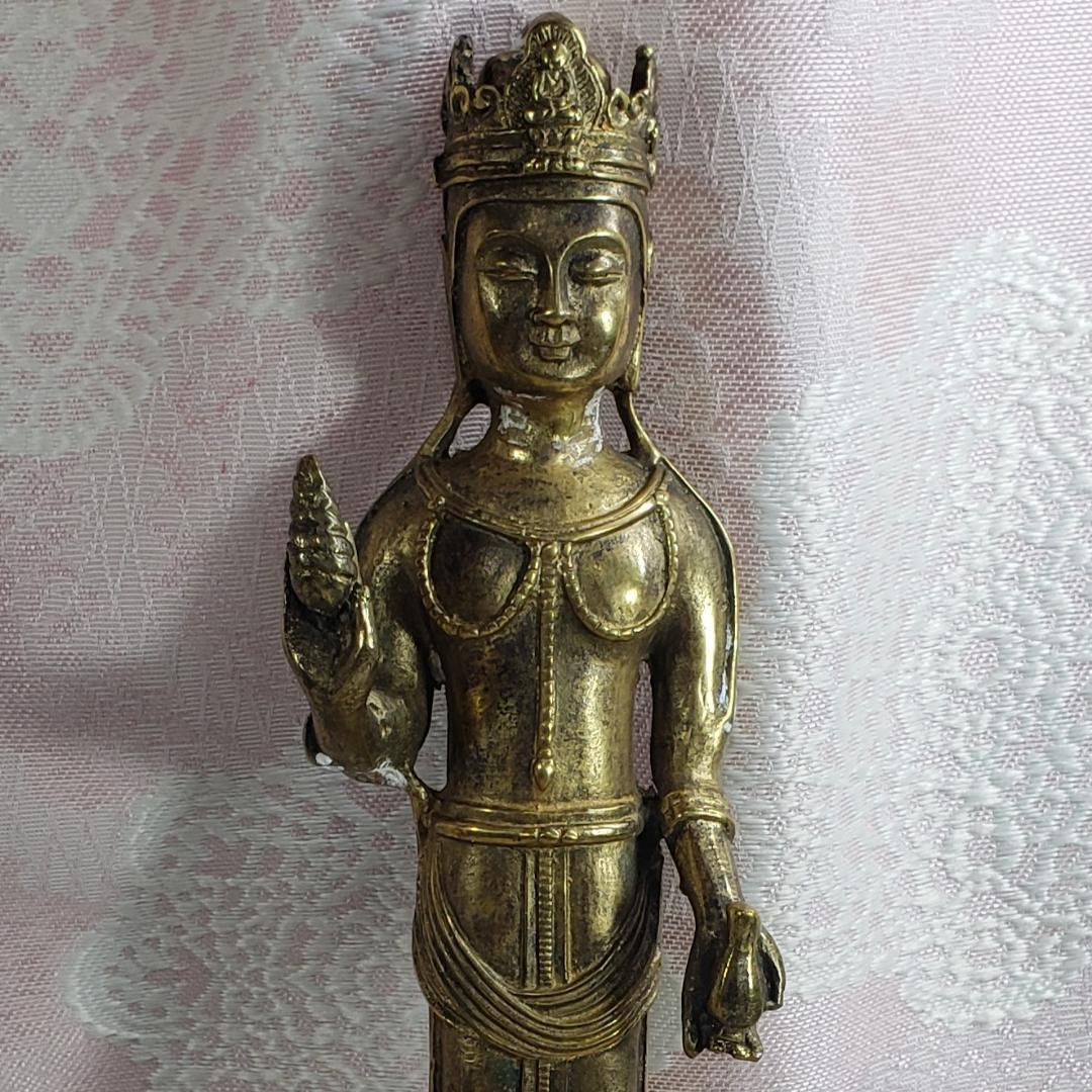 ◆金銅如来立像 仏像◆検）新羅仏 天平仏 飛鳥仏 高麗仏 百済仏 空海 親鸞