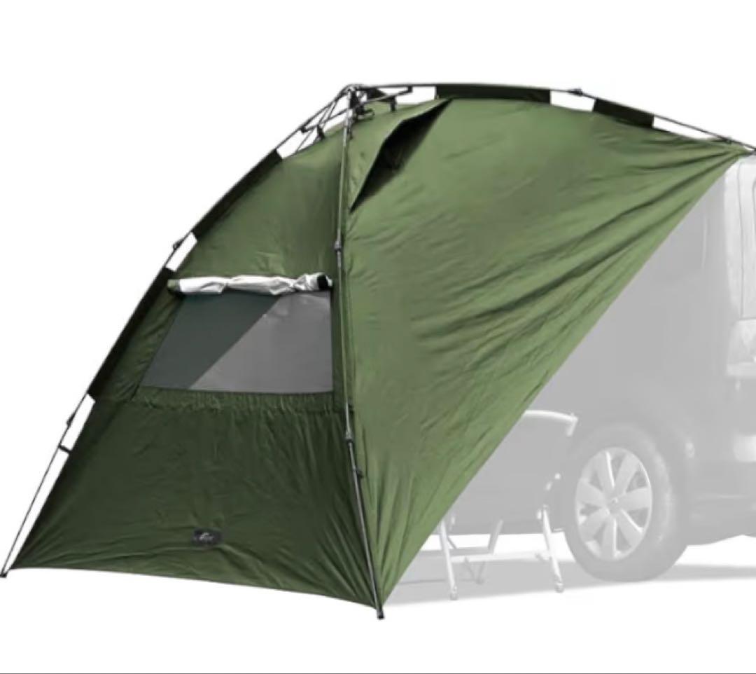 FIELDOOR ワンタッチカーサイドタープ 及び付属品