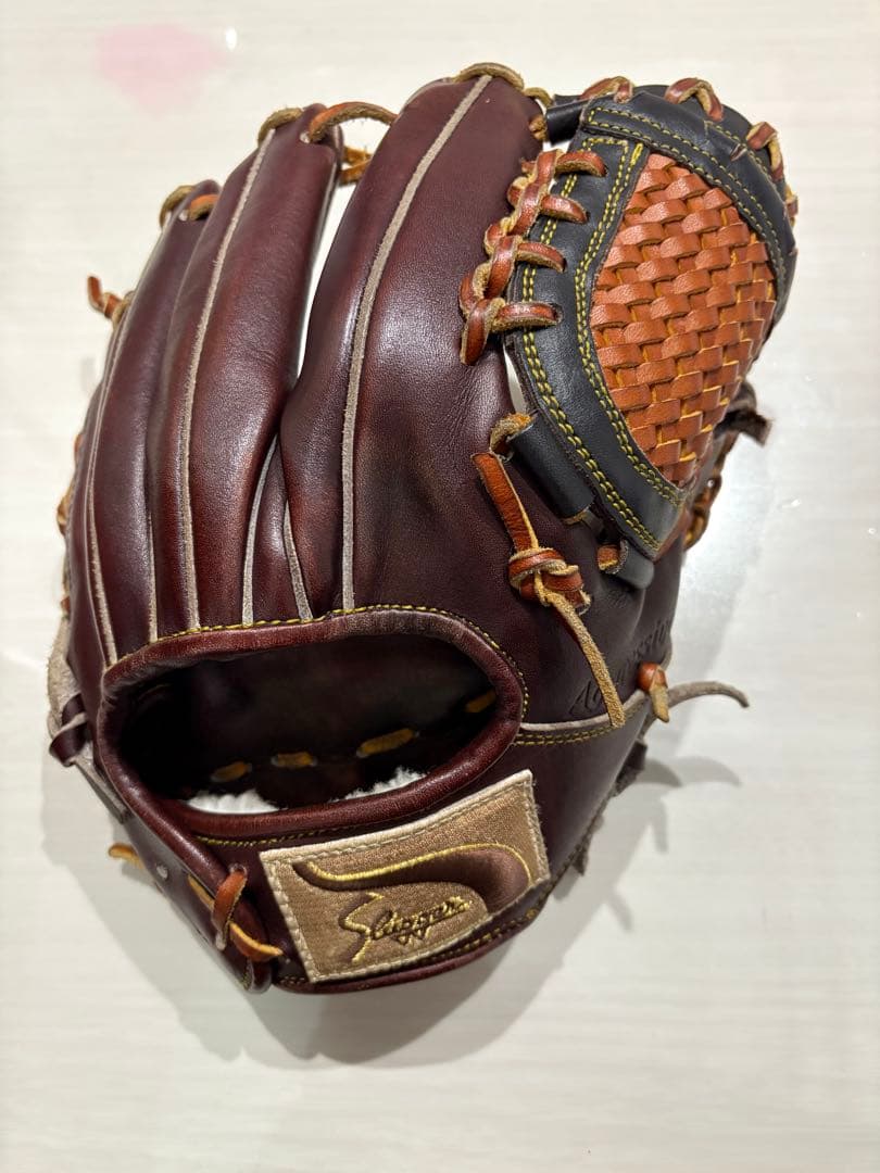 久保田スラッガー軟式内野用グラブ　金子千尋風カスタム