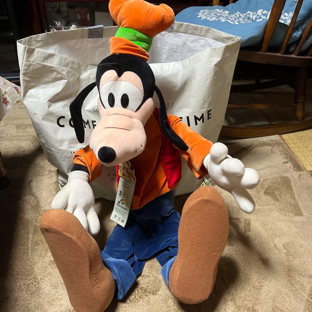 ヴィンテージ Disney ディズニー 特大 グーフィー ぬいぐるみ 90cm