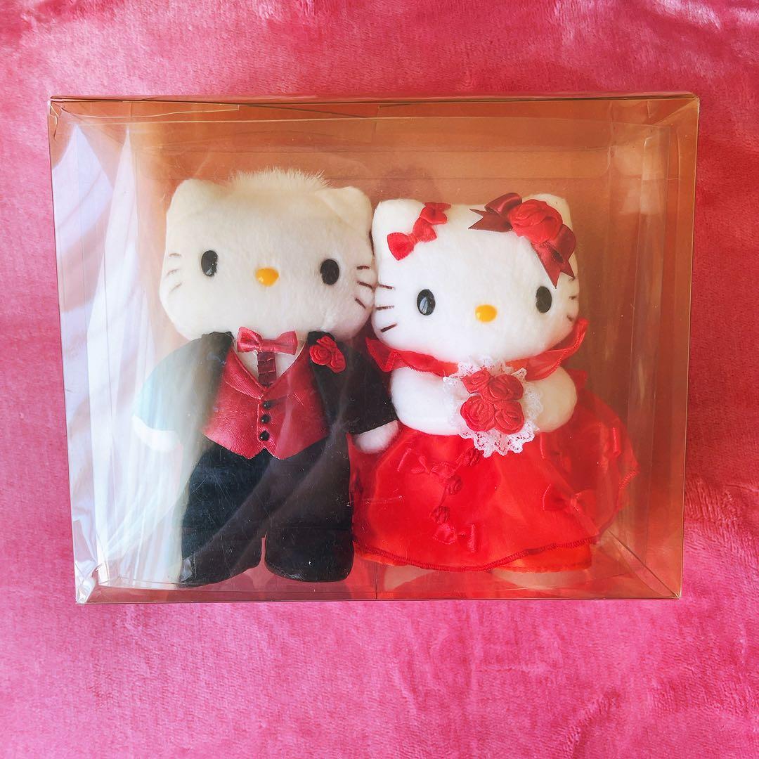 希少レア　ハローキティ　ダニエル　ぬいぐるみ　リボンドレス　1999 サンリオ