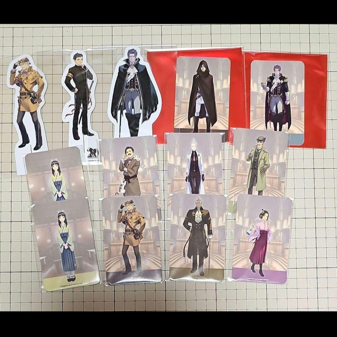 逆転裁判 20周年 大逆転裁判1＆2 パセラ トレーディングカード セット