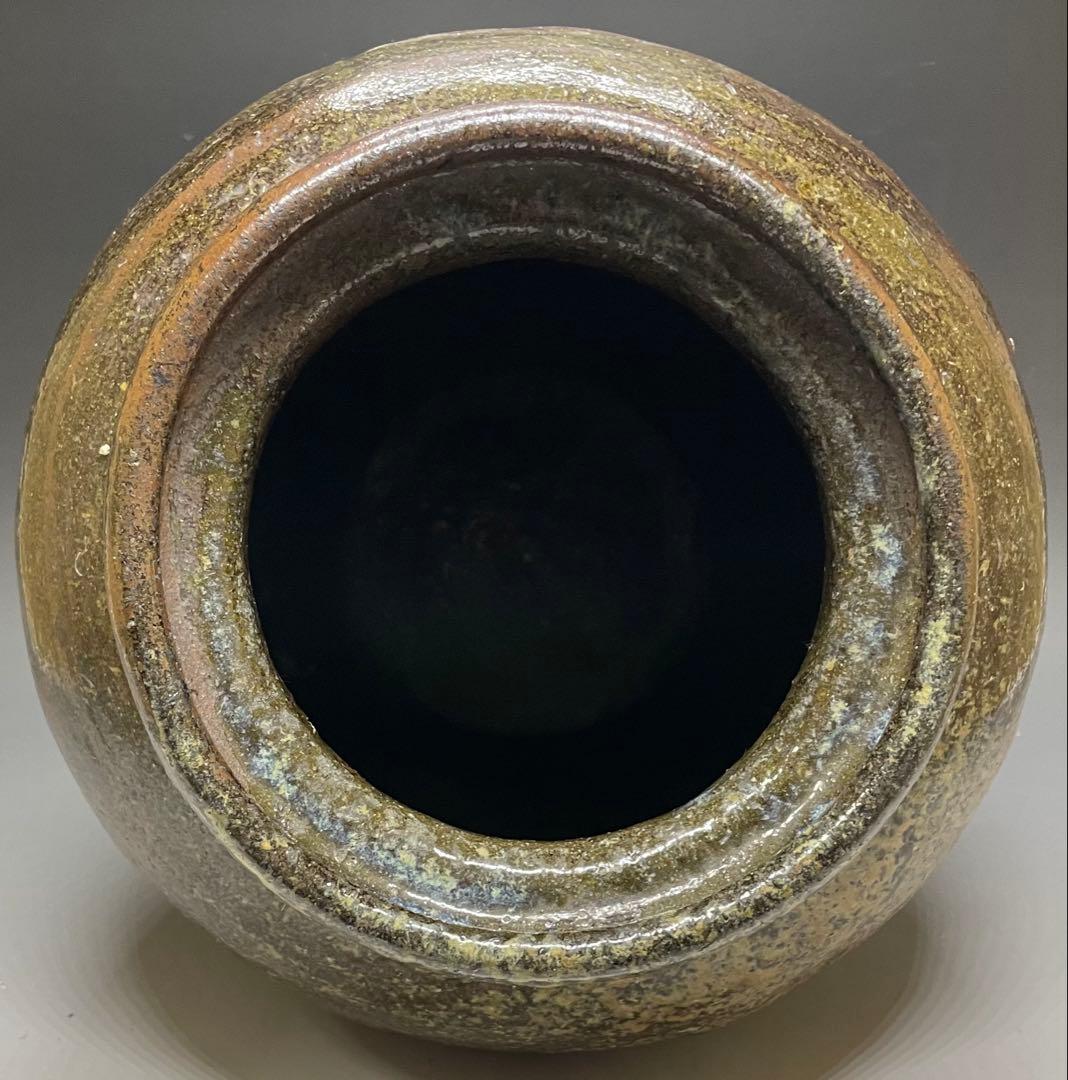 常滑焼　古常滑　灰釉　大壺　h73
