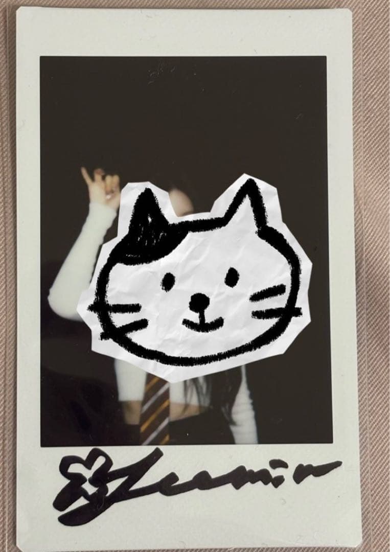 izna kcon 直筆サイン入りポラロイド　ジミン