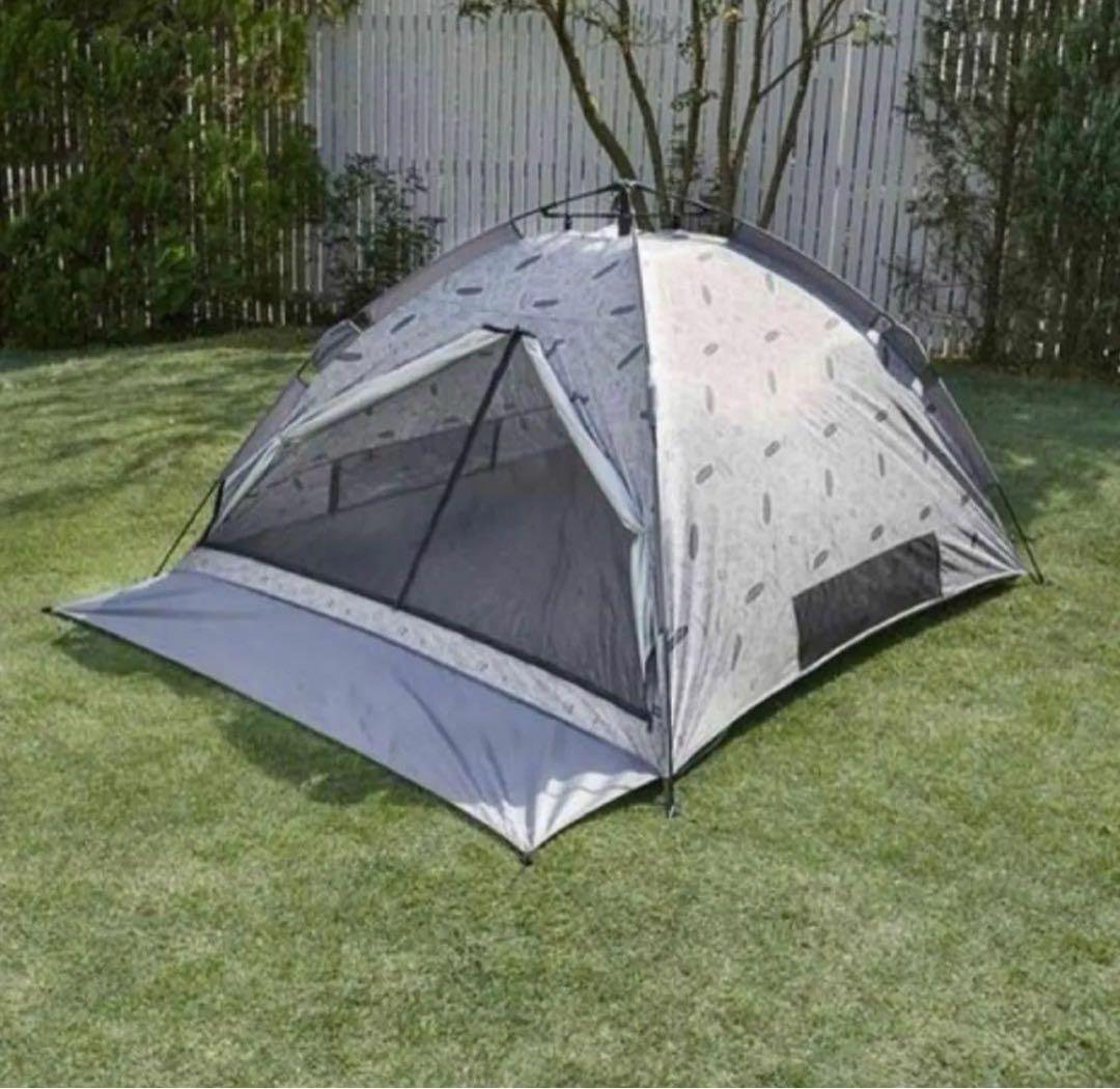 新品★すみっコぐらし ワンタッチテント　モノクロ　テント　ドームテント