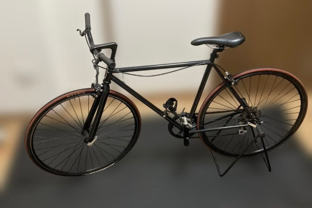 踏力 funriki シングル クロスバイク 黒