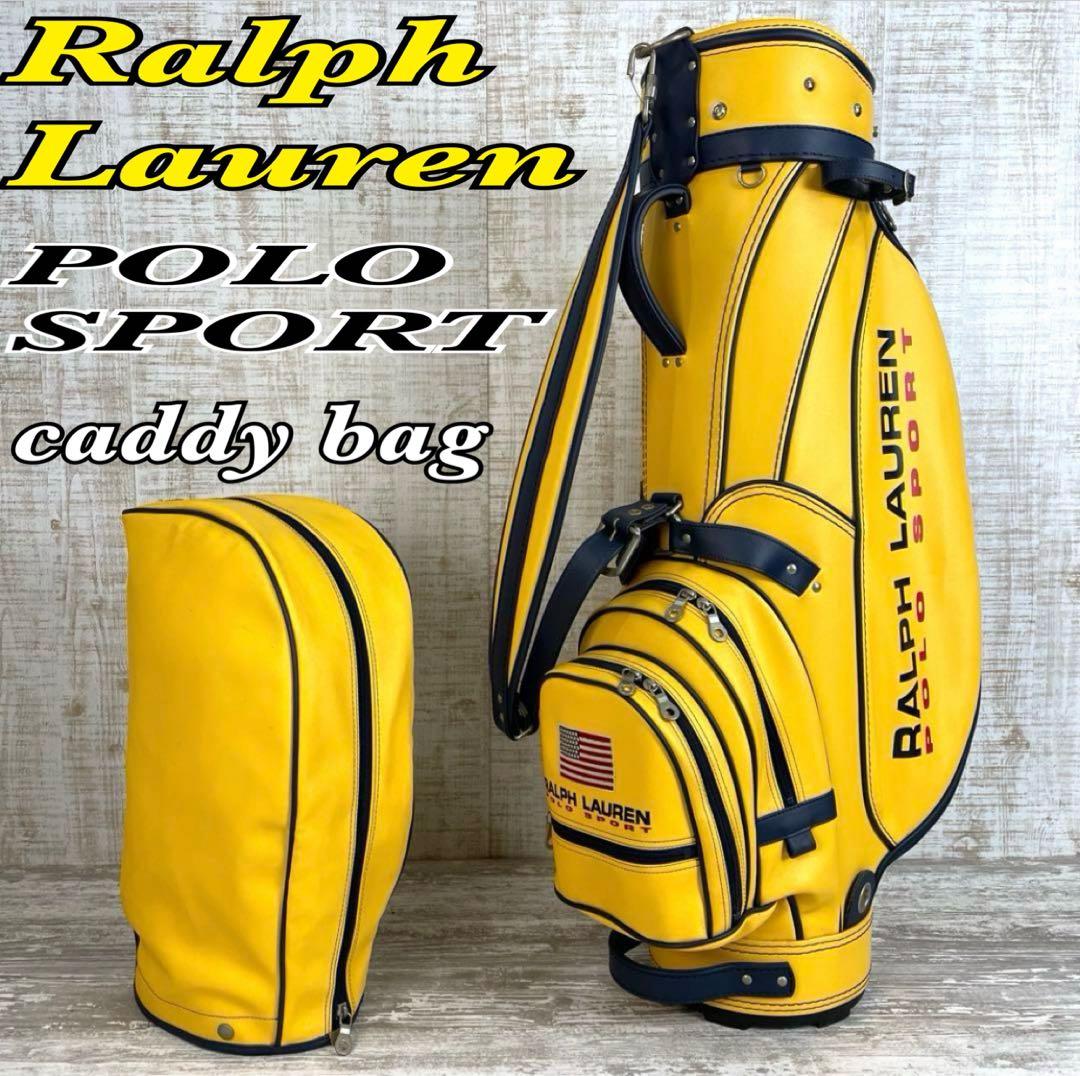 【極希少品】Ralph Lauren ポロスポーツキャディバッグ　USAワッペン