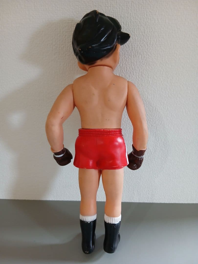 当時物 あしたのジョー 矢吹丈 ソフビ 34cm