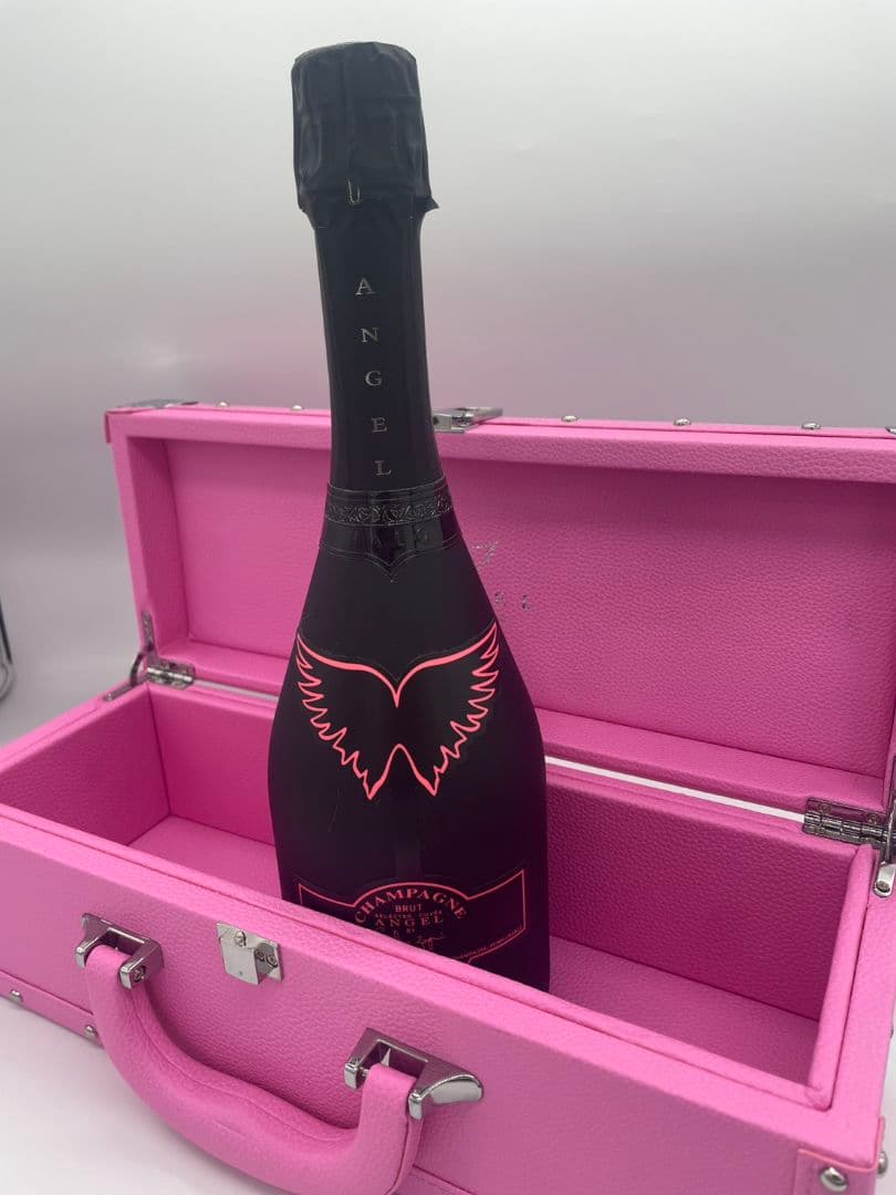 未開封 エンジェル スパークリングワイン ピンクケース