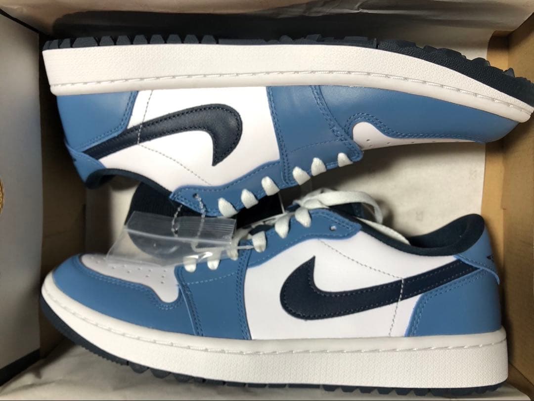新品 27cm ナイキ エアジョーダン1 ロー G ゴルフシューズ 紺