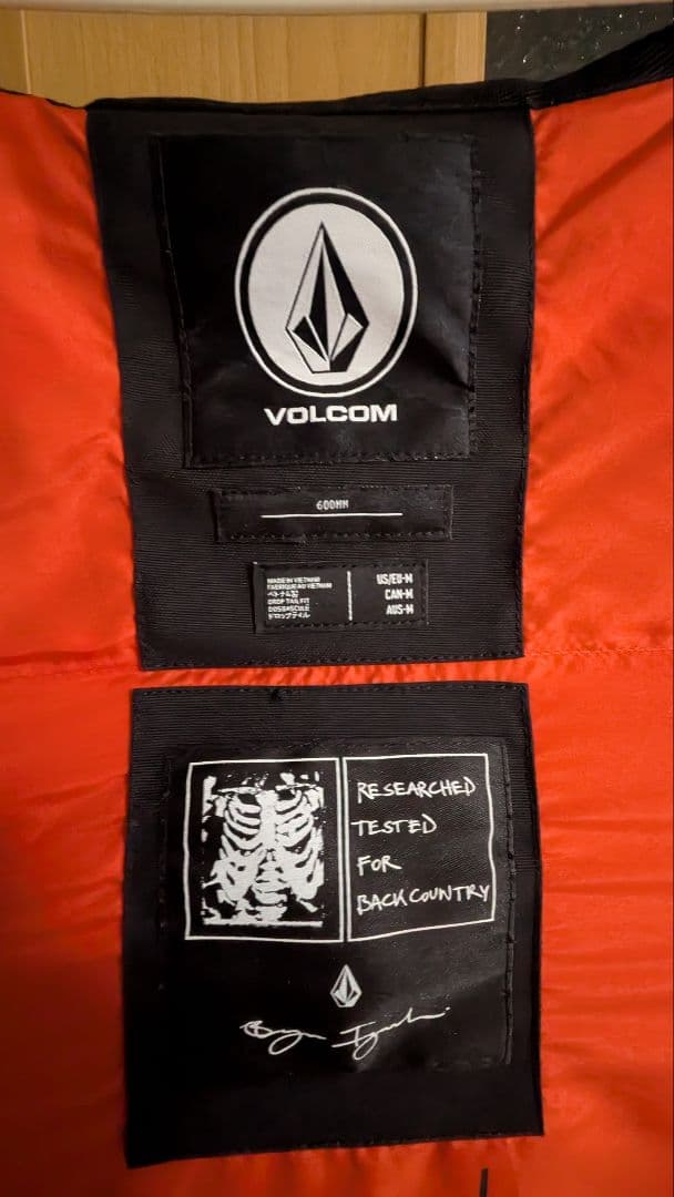 新品 VOLCOM IGUCHI SLACK VEST Mサイズ