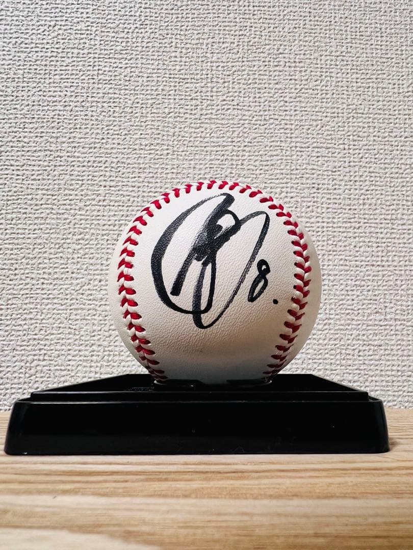 ジャイアンツ 丸佳浩選手 直筆サインボール 2019年沖縄キャンプ ケース付き