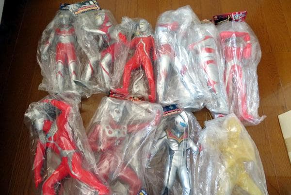 ウルトラ兄弟と怪獣のビッグフィギュア（非売品・未使用品）超レア