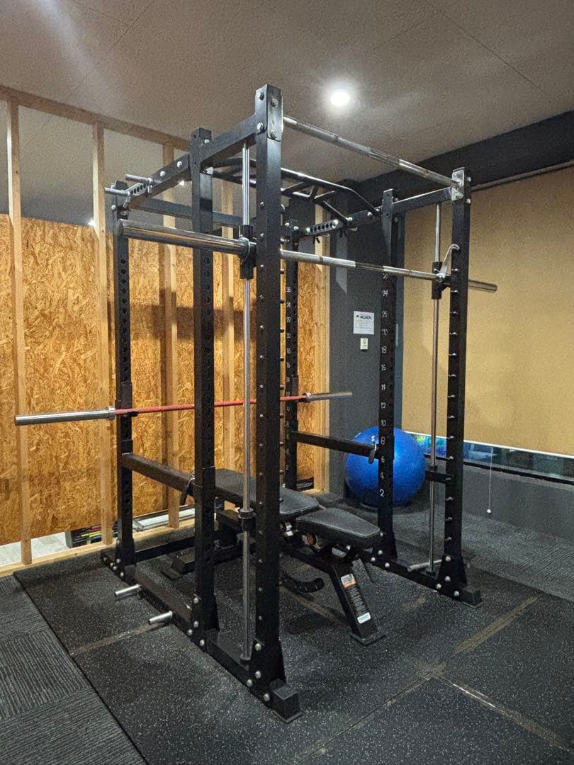 【ムフフ様限定直接引取り・埼玉県ふじみ野市】パワーラック兼スミスマシン他